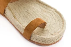 Abarca Shoes Alpargatas De Verano^Sandalias Piel Ibiza Camel