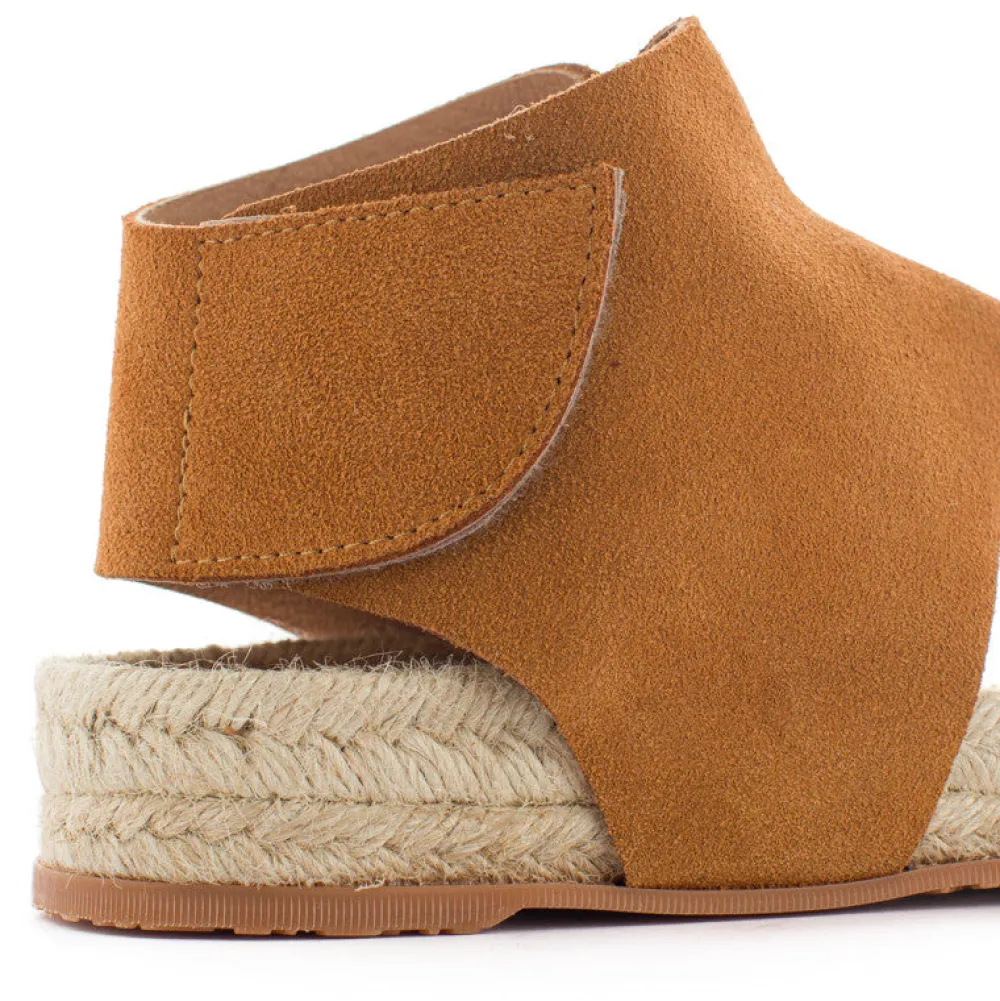 Abarca Shoes Alpargatas De Verano^Sandalias Piel Ibiza Camel