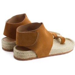 Abarca Shoes Sandalias Yute^Sandalias Piel Ibiza Camel