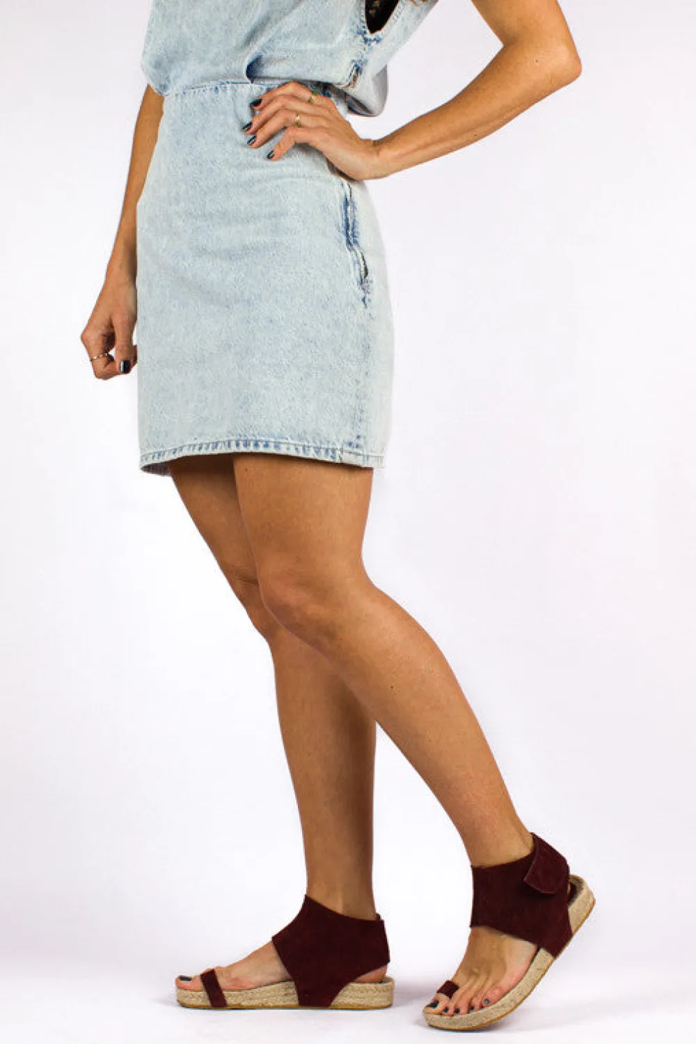 Abarca Shoes Alpargatas De Verano^Sandalias Piel Ibiza Granate