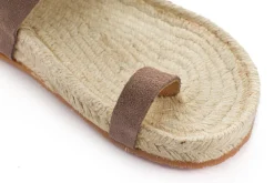 Abarca Shoes Alpargatas De Verano^Sandalias Piel Ibiza Topo