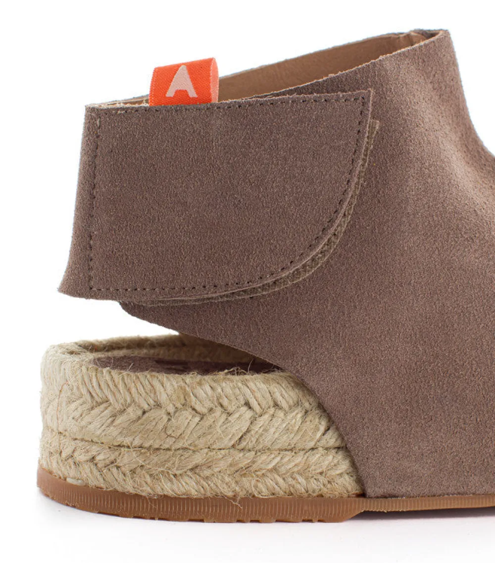 Abarca Shoes Alpargatas De Verano^Sandalias Piel Ibiza Topo