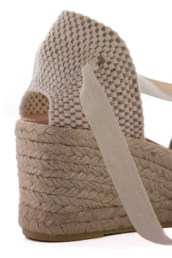 Abarca Shoes Alpargatas De Verano^Sicilia Cuna Cinta Piel Piedra