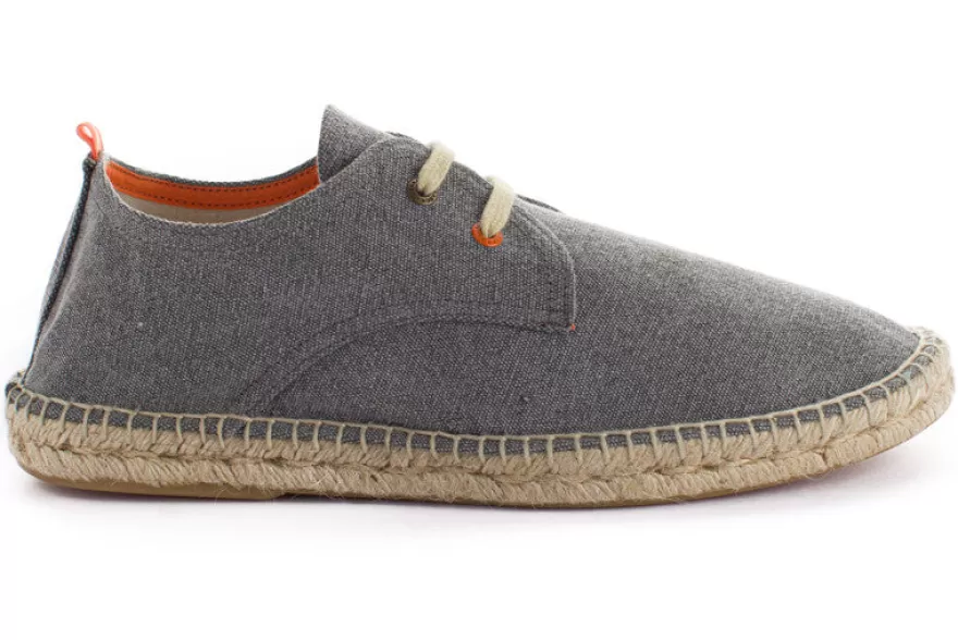 Alpargatas De Verano^Abarca Shoes Blucher Terra Gris