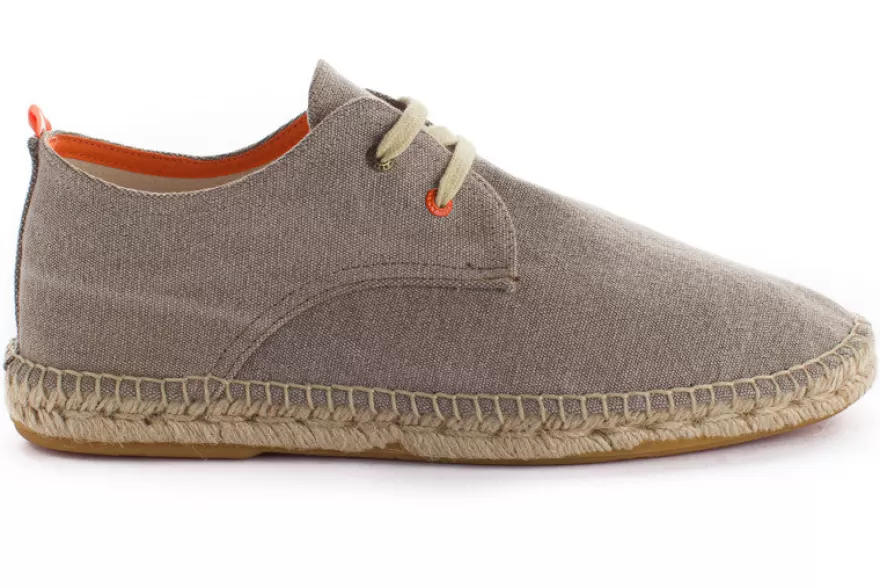 Alpargatas Con Cordones^Abarca Shoes Blucher Terra Panna