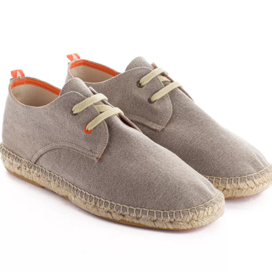 Alpargatas Con Cordones^Abarca Shoes Blucher Terra Panna