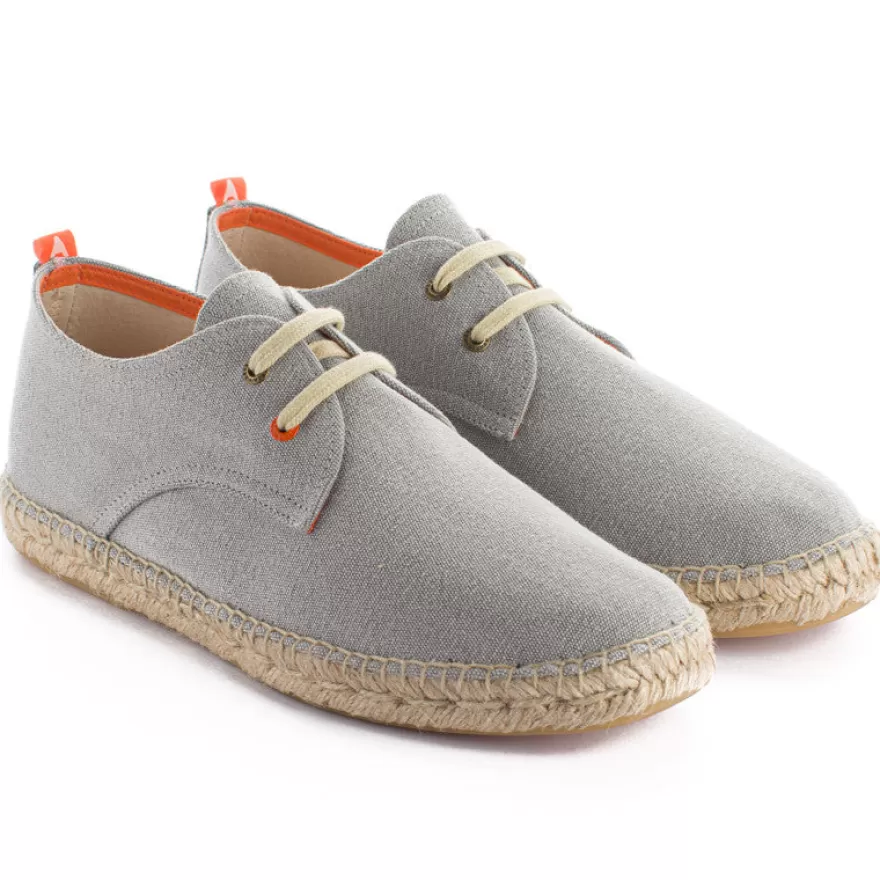 Alpargatas Con Cordones^Abarca Shoes Blucher Terra Perla