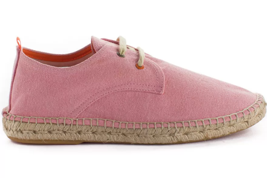 Alpargatas Con Cordones^Abarca Shoes Blucher Terra Rosa