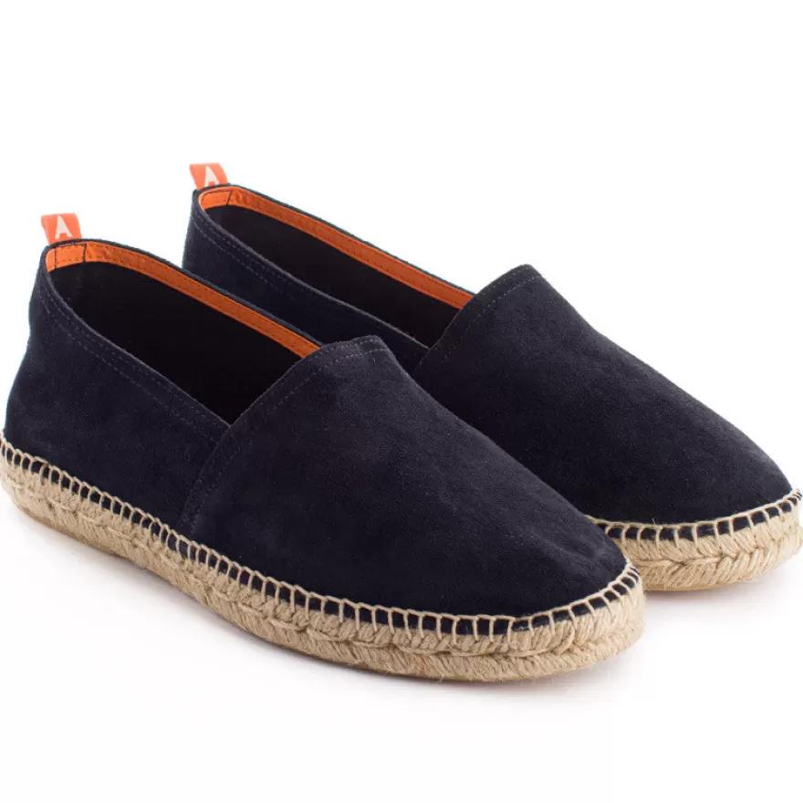 Alpargatas Yute^Abarca Shoes Camping Piel Marino 19