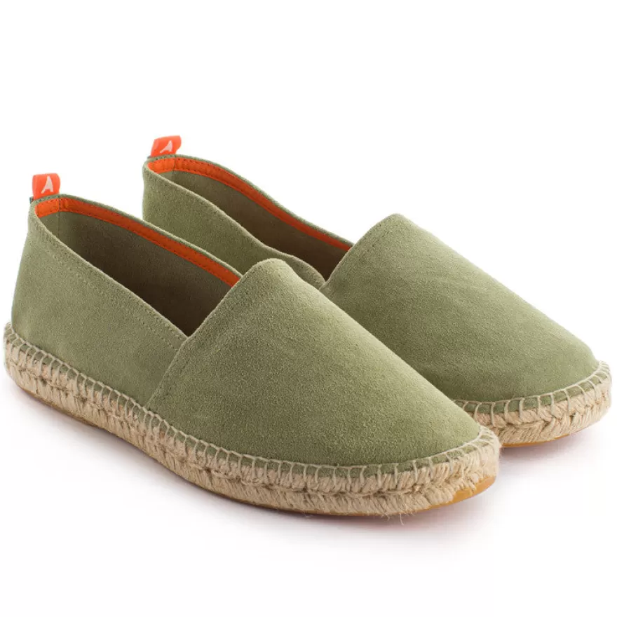 Alpargatas De Verano^Abarca Shoes Camping Piel Menta