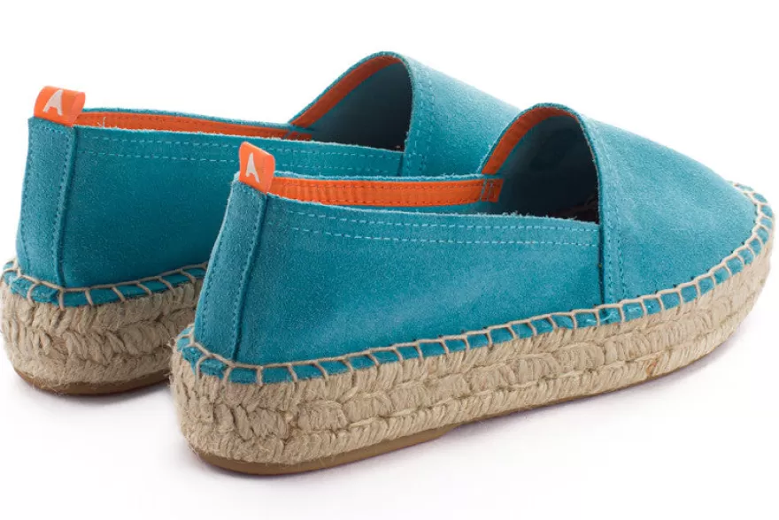 Alpargatas De Verano^Abarca Shoes Camping Piel Nube