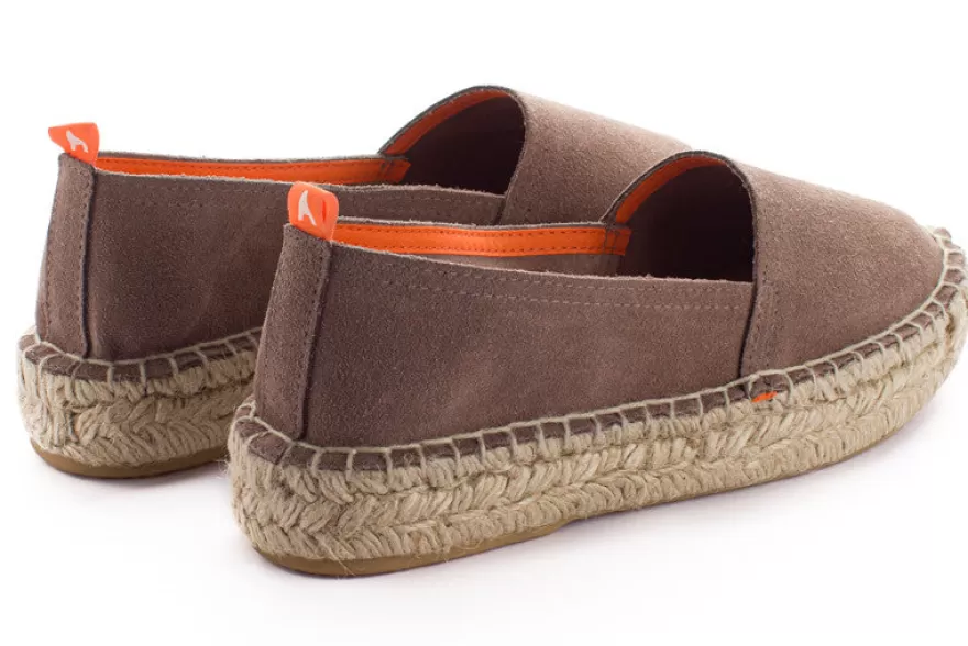 Alpargatas De Verano^Abarca Shoes Camping Piel Topo 17