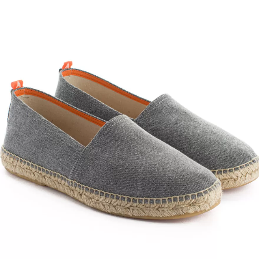 Alpargatas De Verano^Abarca Shoes Camping Terra Gris