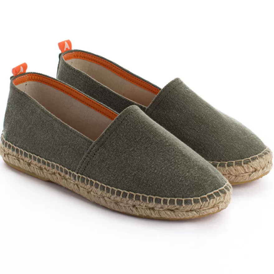 Alpargatas Yute^Abarca Shoes Camping Terra Kaki