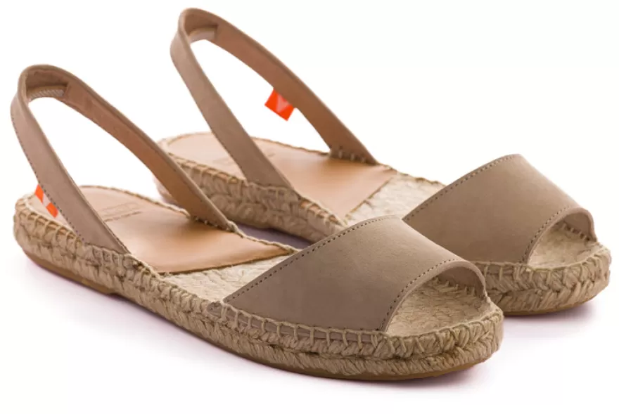 Alpargatas De Verano^Abarca Shoes Menorquinas Nobuck Hielo