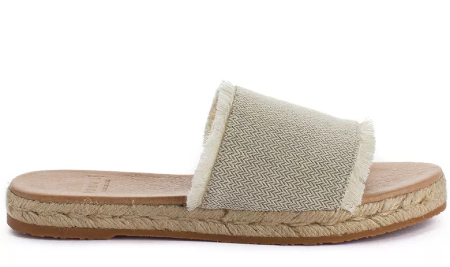 Sandalias Yute^Abarca Shoes Sandalias De Yute Santorini Unisex Color Kaki