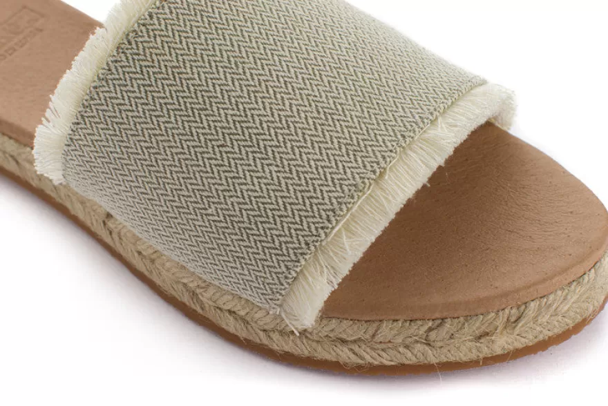 Sandalias Yute^Abarca Shoes Sandalias De Yute Santorini Unisex Color Kaki